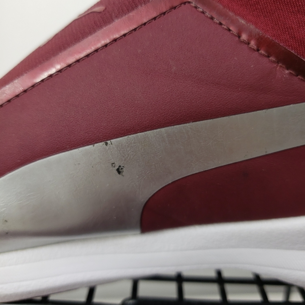 PUMA Women's Sneakers size 8 red burgundy - Picture 5 of 13